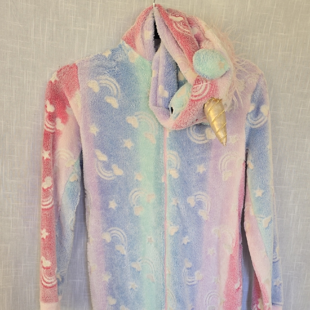 Secret Treasures Multicolor Plush Onesie Childs 4-6